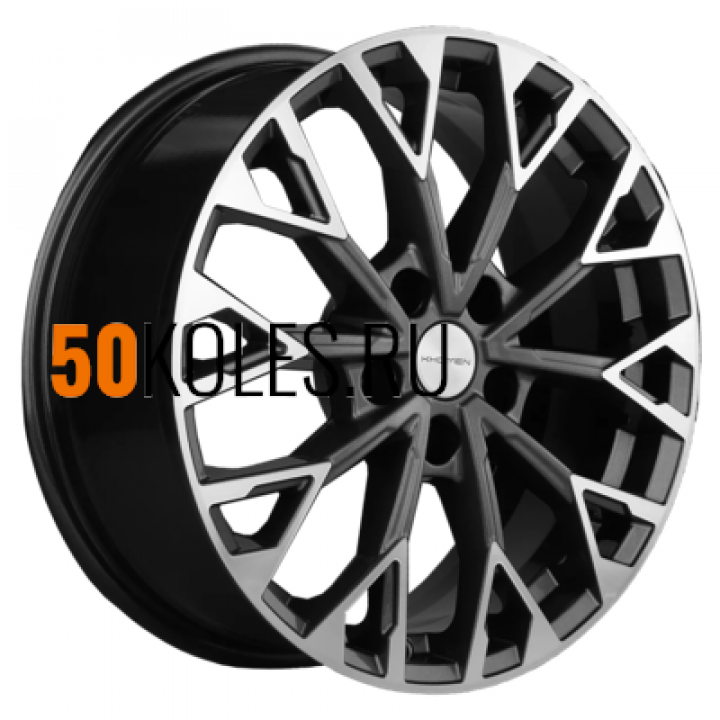 7x17/5x114,3 ET35 D60,1 KHW1718 (Toyota RAV4/ Lexus NX) Gray-FP Khomen Wheels
