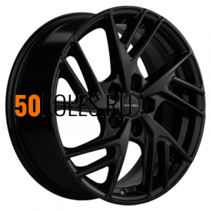6,5x17/5x114,3 ET46 D67,1 KHW1722 (Elantra/i30) Black Khomen Wheels