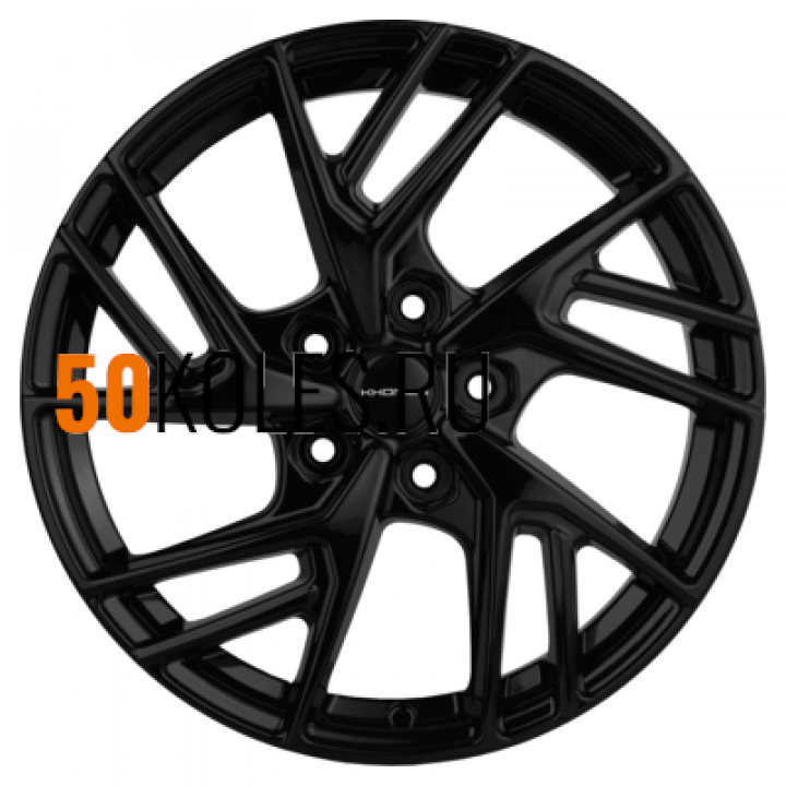 6,5x17/5x114,3 ET45 D67,1 KHW1722 (Mazda3/CX30) Black Khomen Wheels