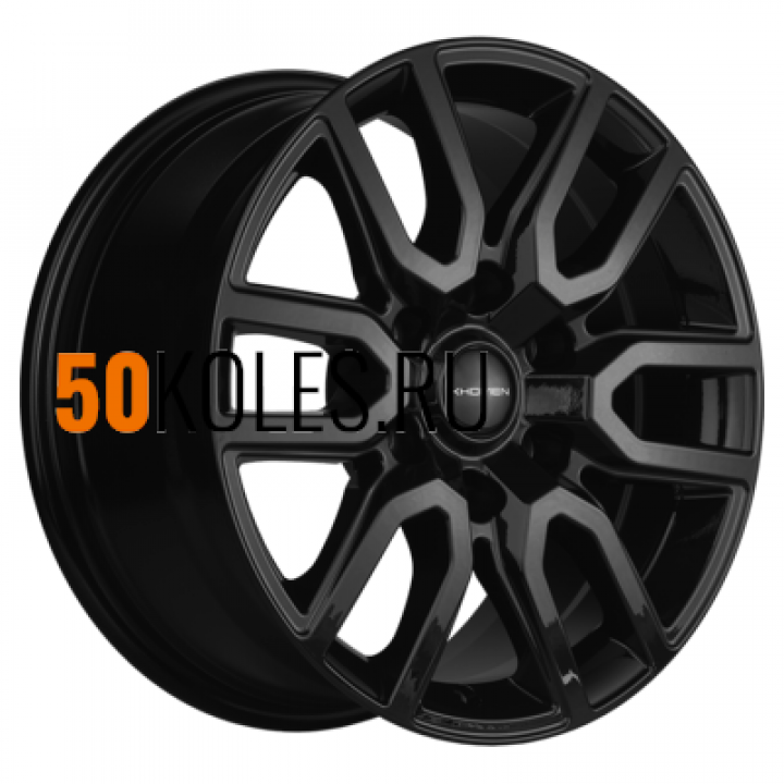 8x17/6x139.7 ET30 D106.1 KHW1723 (JAC T6 Pickup) Black