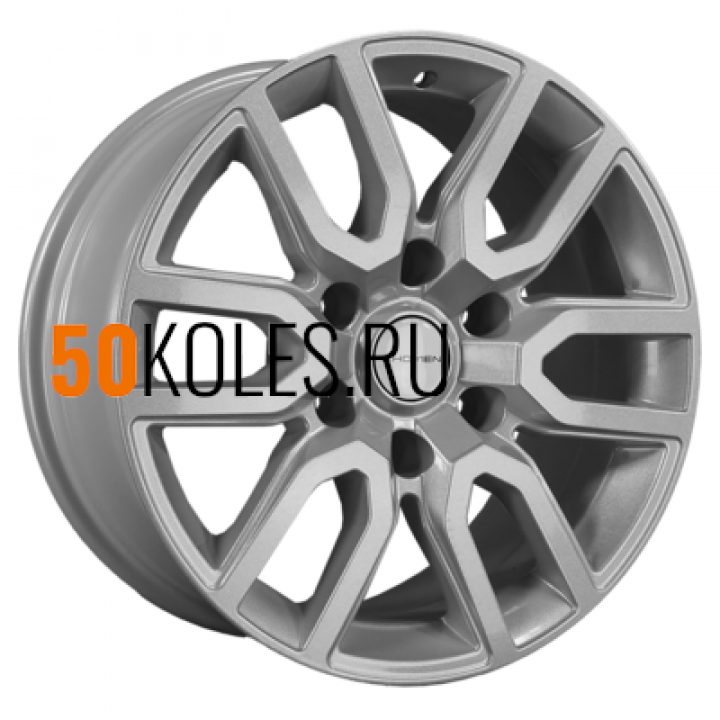 8x17/6x139,7 ET30 D106,1 KHW1723 (JAC T6 Pickup) F-Silver Khomen Wheels