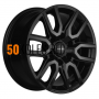8x17/6x139,7 ET38 D67,1 KHW1723 (L200) Black Khomen Wheels