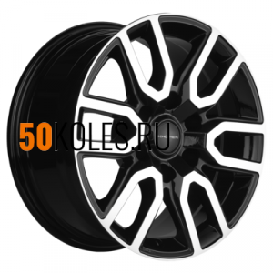 8x17/6x139,7 ET38 D67,1 KHW1723 (L200) Black-FP Khomen Wheels