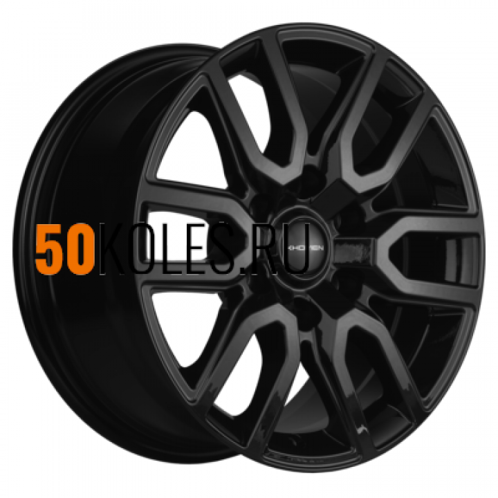 8x17/6x139,7 ET36 D100,1 KHW1723 (Tank 300) Black Khomen Wheels