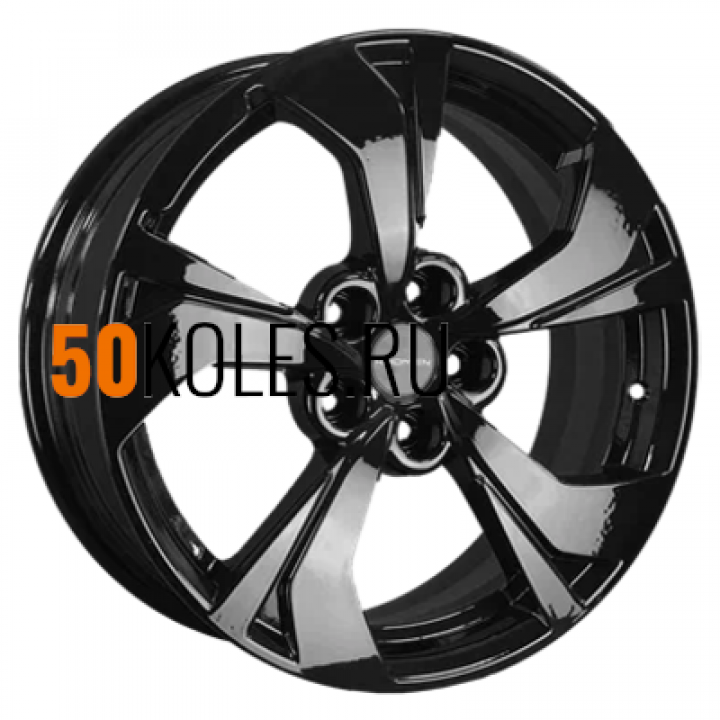 7x17/5x114,3 ET45 D67,1 KHW1724 (FAW Besturn X80) Black Khomen Wheels