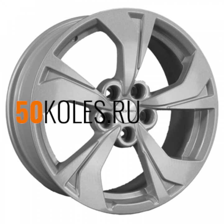 7x17/5x114.3 ET37 D66.5 KHW1724 (Jolion) F-Silver Khomen Wheels