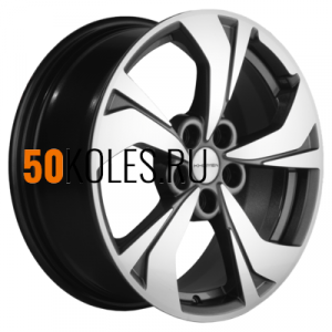 7x17/5x114.3 ET37 D66.5 KHW1724 (Jolion) Gray-FP Khomen Wheels