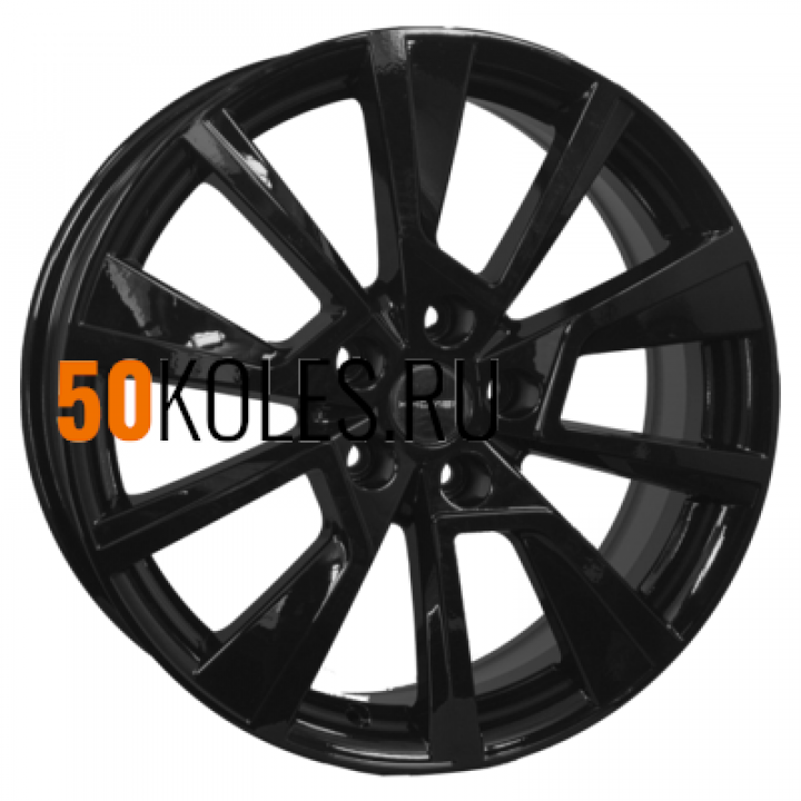 7x18/5x108 ET33 D60.1 KHW1802 (OMODA C5) Black Khomen Wheels