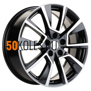 7x18/5x108 ET33 D60.1 KHW1802 (OMODA C5) Black-FP Khomen Wheels