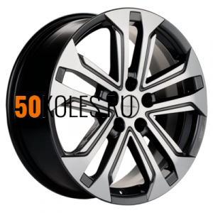 7x18/5x114.3 ET40 D64.1 KHW1803 (Haval F7/F7x) Gray-FP Khomen Wheels