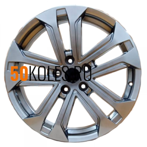 7x18/5x114.3 ET51 D67.1 KHW1803 (Tucson) Dark Chrome Khomen Wheels