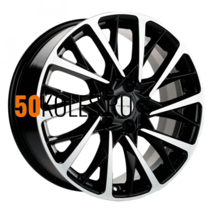7.5x18/5x108 ET46 D63.4 KHW1804 (Tugela/Jaguar F-Pace) Black-FP