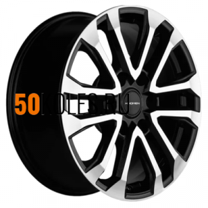 7,5x18/6x139,7 ET42 D100,1 KHW1805 (Great Wall POER (new)) Black-FP Khomen Wheels