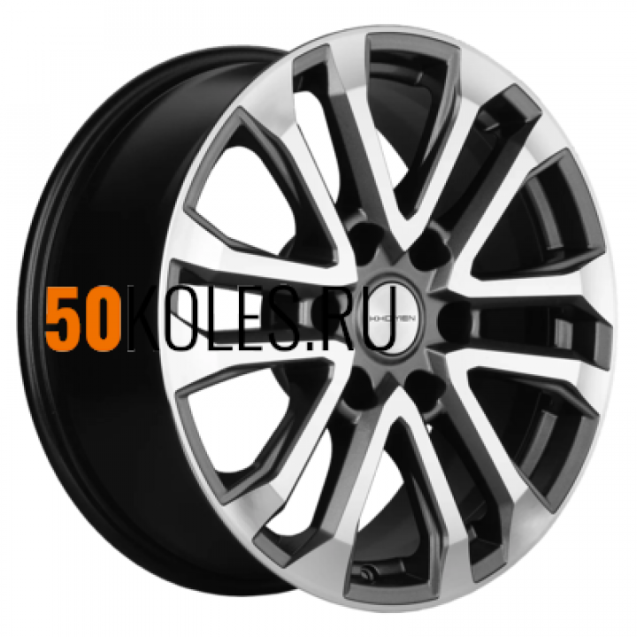 7,5x18/6x139,7 ET42 D100,1 KHW1805 (Great Wall POER (new)) Gray-FP Khomen Wheels
