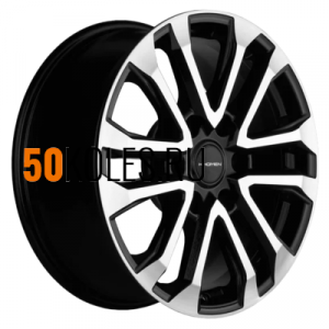 7.5x18/6x139.7 ET20 D106.1 KHW1805 (Lexus GX) Black-FP