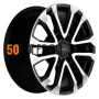 7.5x18/6x139.7 ET20 D106.1 KHW1805 (Lexus GX) Black-FP