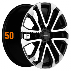 7.5x18/6x114.3 ET38 D67.1 KHW1805 (Mohave) Black-FP Khomen Wheels