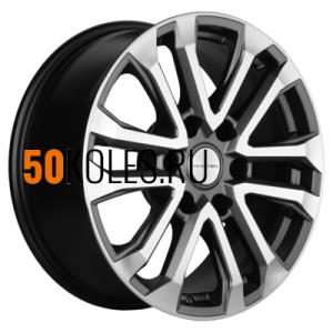 7.5x18/6x114.3 ET38 D67.1 KHW1805 (Mohave) Gray-FP Khomen Wheels