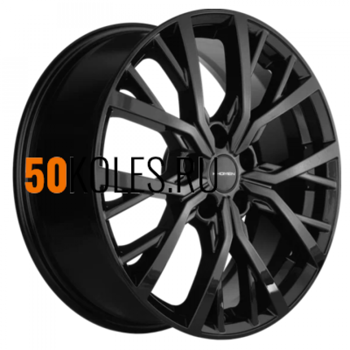 7x18/5x110 ET50 D63,3 KHW1806 (CS35/CS35 Plus) Black Khomen Wheels