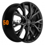 7x18/5x114.3 ET45 D67.1 KHW1806 (CX-5/3) Black