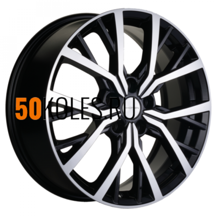 7x18/5x114,3 ET40 D66,5 KHW1806 (Haval Dargo) Black-FP Khomen Wheels
