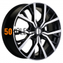 7x18/5x114,3 ET40 D66,5 KHW1806 (Haval Dargo) Black-FP Khomen Wheels