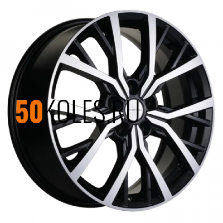 7x18/5x114,3 ET40 D64,1 KHW1806 (Haval F7/F7x) Black-FP Khomen Wheels