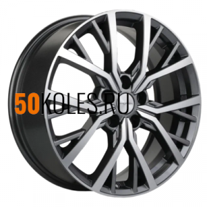 7x18/5x114,3 ET45 D66,1 KHW1806 (Teana/X-trail/Juke) Gray-FP Khomen Wheels