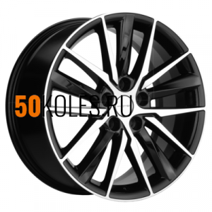 8x18/5x114,3 ET45 D60,1 KHW1807 (Geely Atlas/Atlas Pro/Lifan Myway) Black-FP Khomen Wheels