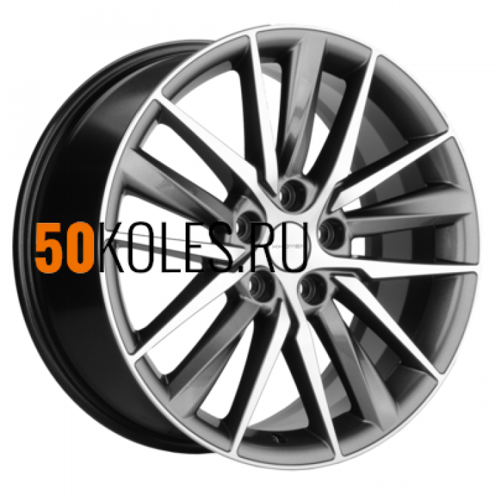 8x18/5x114.3 ET45 D67.1 KHW1807 (Mazda CX-9) Gray-FP Khomen Wheels