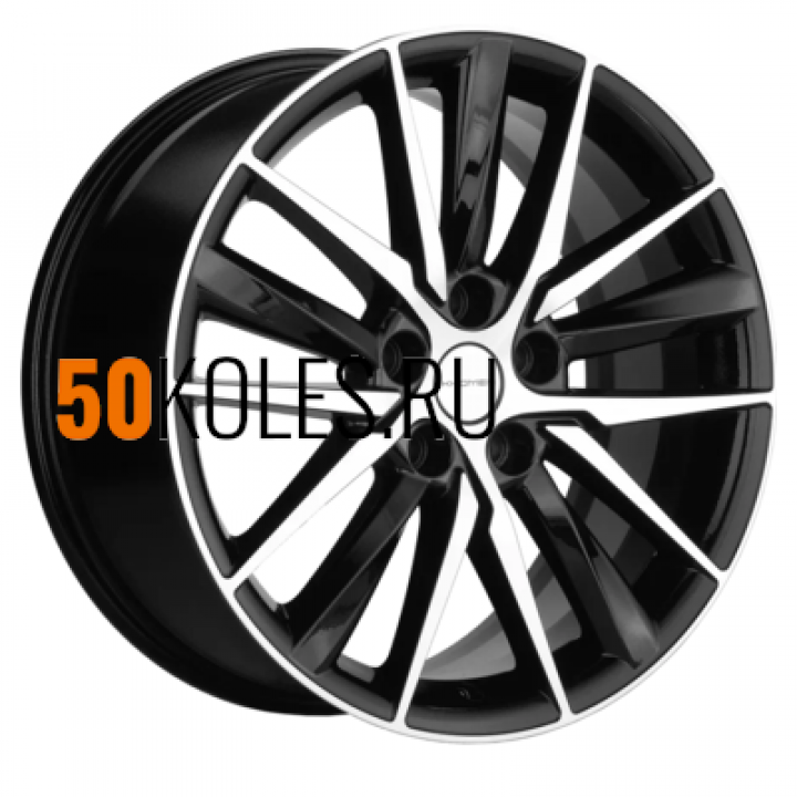 8x18/5x112 ET48 D57.1 KHW1807 (Passat) Black-FP