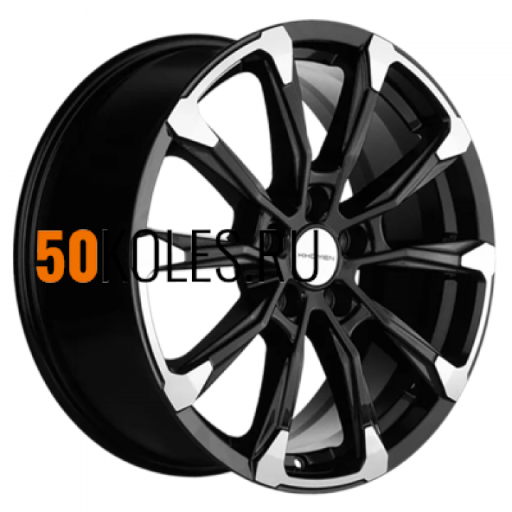 7,5x18/5x110 ET40 D67,1 KHW1808 (Evolute i-Joy) Black-FP Khomen Wheels