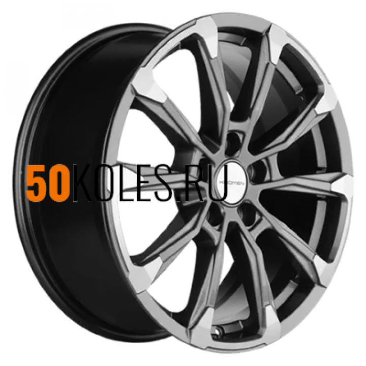 7,5x18/5x110 ET40 D67,1 KHW1808 (Evolute i-Joy) Gray-FP Khomen Wheels