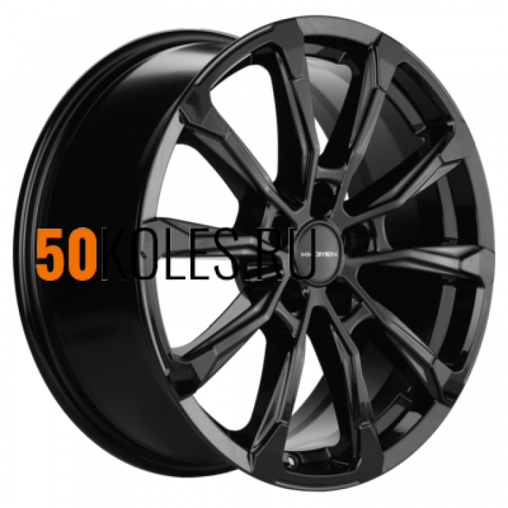 7,5x18/5x114,3 ET50 D54,1 KHW1808 (Geely Coolray) Black Khomen Wheels
