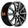 7.5x18/5x114.3 ET40 D64.1 KHW1808 (Haval F7/F7x) Gray Khomen Wheels
