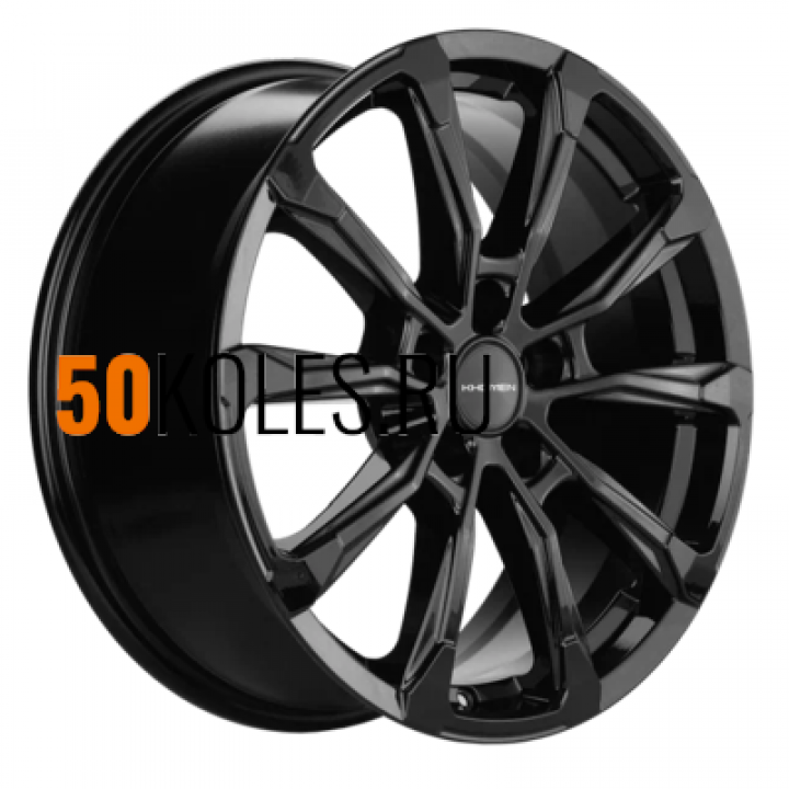 7.5x18/5x108 ET40 D54.1 KHW1808 (Jac/Москвич 3) Black Khomen Wheels