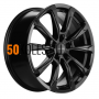 7.5x18/5x108 ET40 D54.1 KHW1808 (Jac/Москвич 3) Black Khomen Wheels