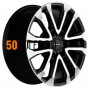 7.5x18/5x112 ET43 D57.1 KHW1808 (Kodiaq) Black-FP