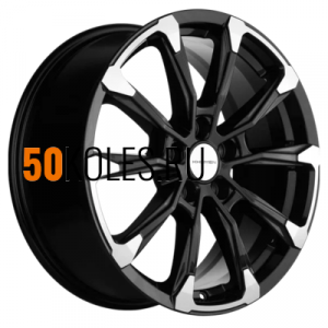 7.5x18/5x108 ET49 D59.6 KHW1808 (Москвич 3) Black-FP