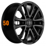 7.5x18/5x114.3 ET50 D66.1 KHW1808 (Murano) Black