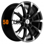 7.5x18/5x114.3 ET45 D60.1 KHW1808 (RAV4) Black-FP