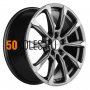 7.5x18/5x108 ET46 D63.4 KHW1808 (Tugella/Jaguar XF/F-Pace) Gray-FP Khomen Wheels
