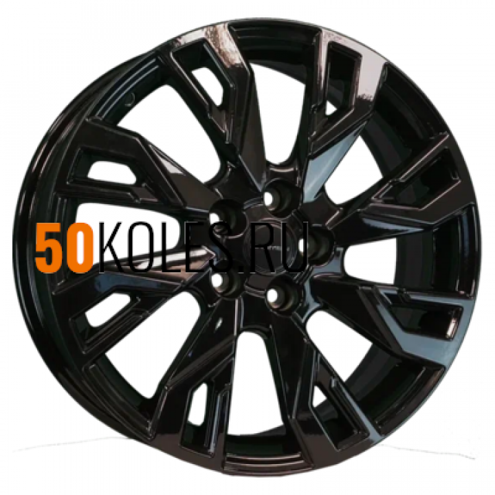 7x18/5x108 ET33 D60,1 KHW1809 (Chery Tiggo 4/Tiggo 7 Pro) Black Khomen Wheels