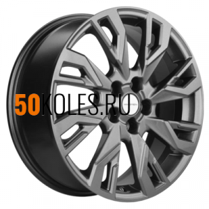 7x18/5x114.3 ET37 D66.5 KHW1809 (Dargo/Jolion) Gray Khomen Wheels