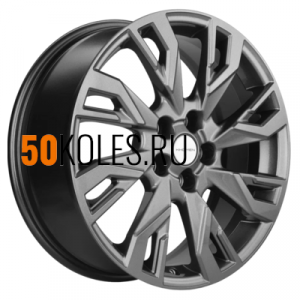 7x18/5x114.3 ET45 D66.1 KHW1809 (Teana/X-trail) Gray Khomen Wheels