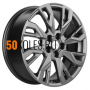 7x18/5x114.3 ET45 D66.1 KHW1809 (Teana/X-trail) Gray Khomen Wheels