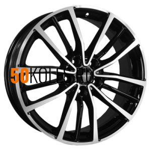 7x18/5x114.3 ET45 D60.1 KHW1812 (Changan/Geely/Lexus/Suzuki/Toyota) Black-FP Khomen Wheels