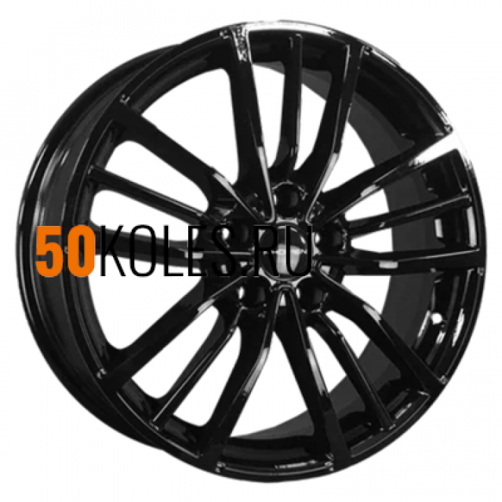 7x18/5x108 ET33 D60.1 KHW1812 (Chery Tiggo 4/Tiggo 7 Pro) Black Khomen Wheels