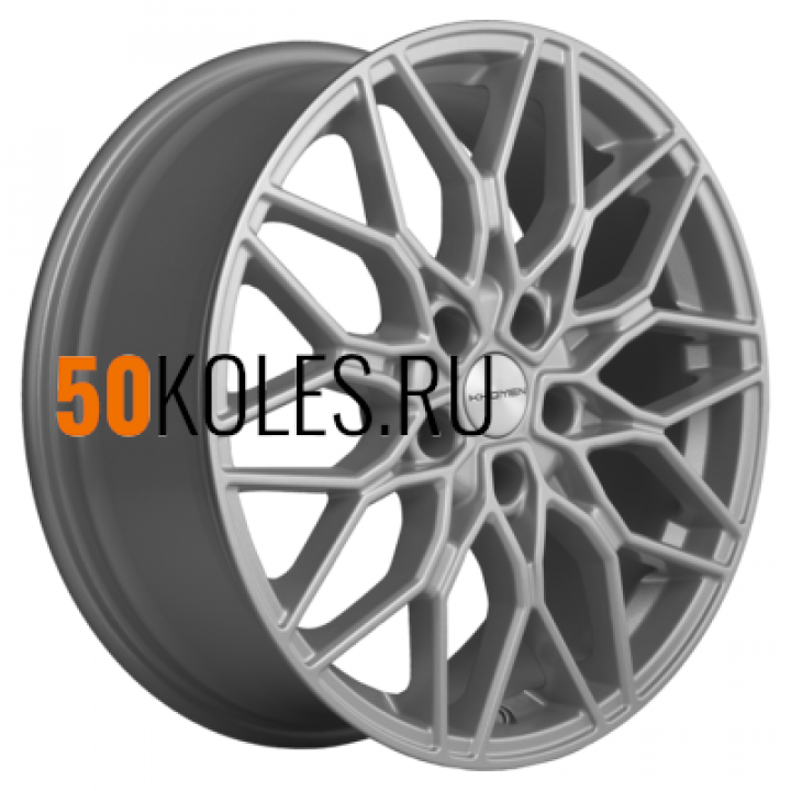 7x18/5x114.3 ET45 D67.1 KHW1813 (CX-5/Seltos) F-Silver Khomen Wheels