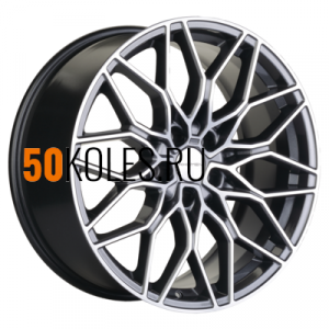 7x18/5x108 ET47 D60.1 KHW1813 (Chery Tiggo 8 Pro) Gray-FP Khomen Wheels
